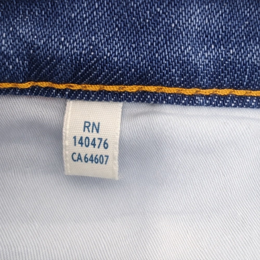 Faherty Light Blue Wide-Leg Jeans - Picture 16 of 16